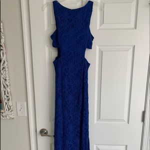 Blue Lace Dress